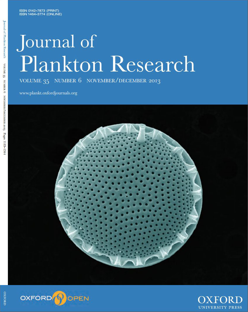 Journal of Plankton Research Cover