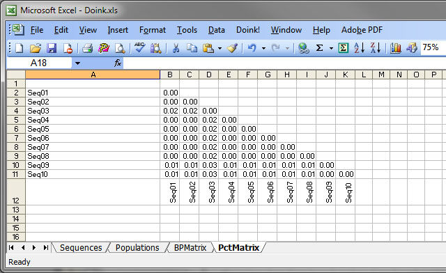 DMF Developed Software: DOINK!