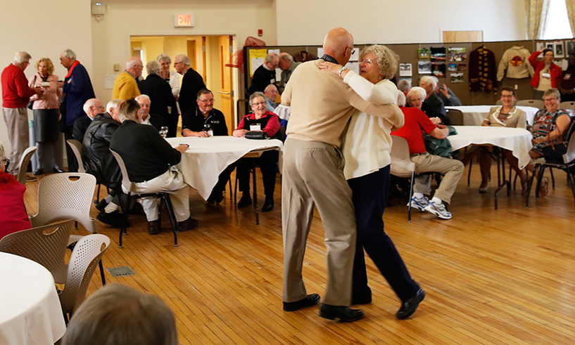 Dancing at the 50 Decade Dinner