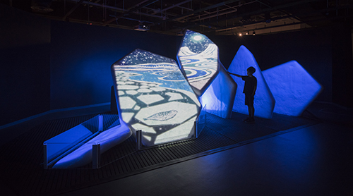 Beyond Ice installation in the Canadian Museum of Nature's Canada Goose Arctic Gallery