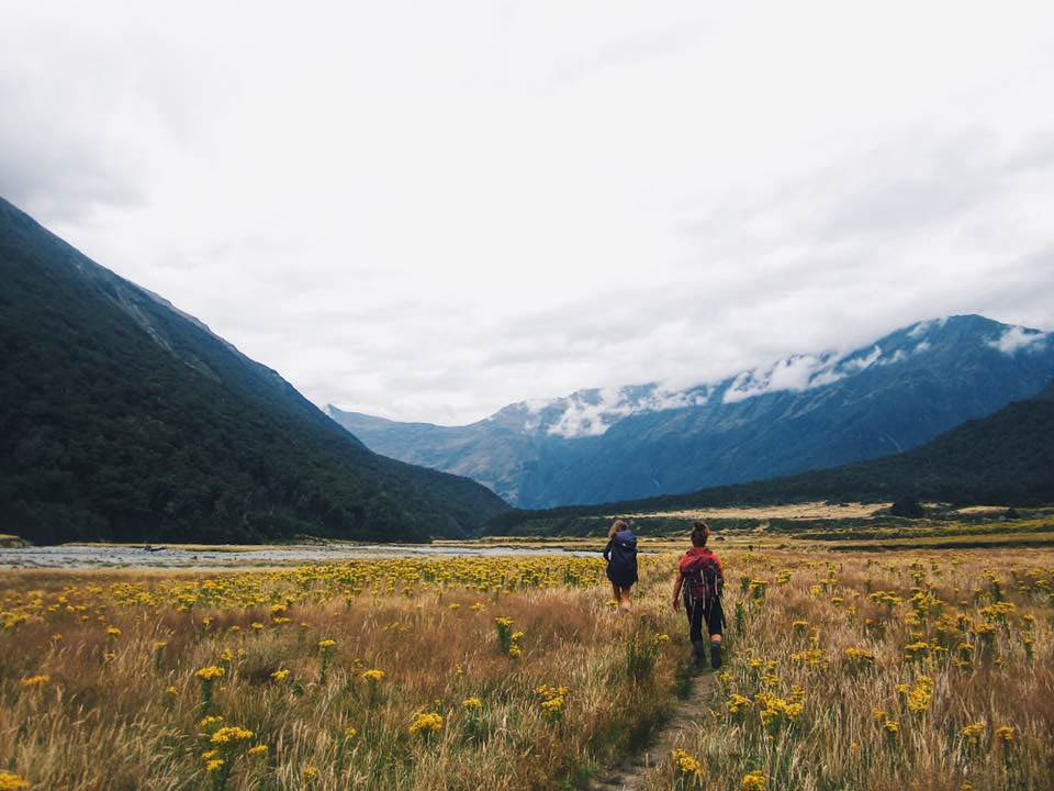 Shaelyn Vlaar during her exchange in New Zealand.