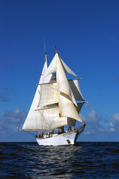 Semester at SEA student Jamie Dalgleish ship