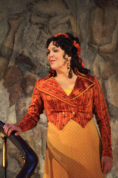 Bragg Artist in Residence Adrianne Pieczonka on stage